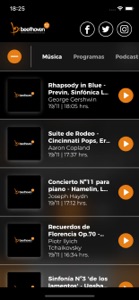 Radio Beethoven screenshot #2 for iPhone