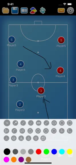 Game screenshot Coach tactic board Futsal apk