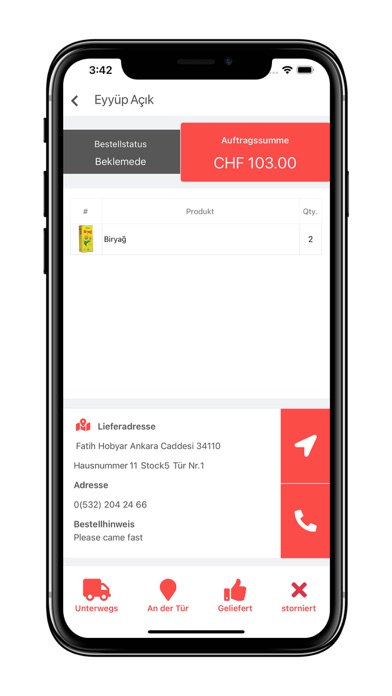 Screenshot #3 pour E-Deliver Courier
