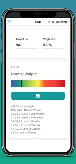 Game screenshot BMI Calculator for Women & Men apk