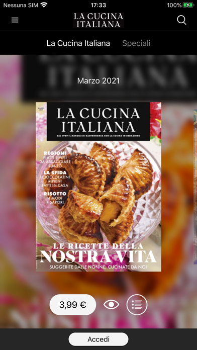 La Cucina Italiana Condé Nast Screenshot