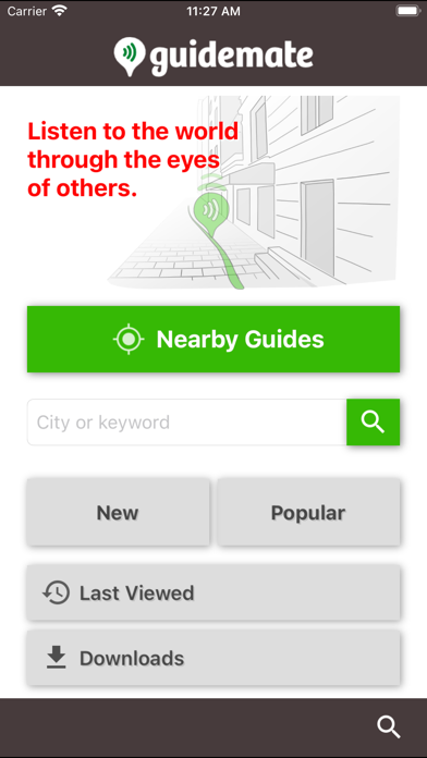 guidemate Audio Travel Guide Screenshot