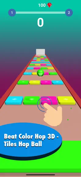 Game screenshot Beat Color Hop 3D - Tiles Hop apk