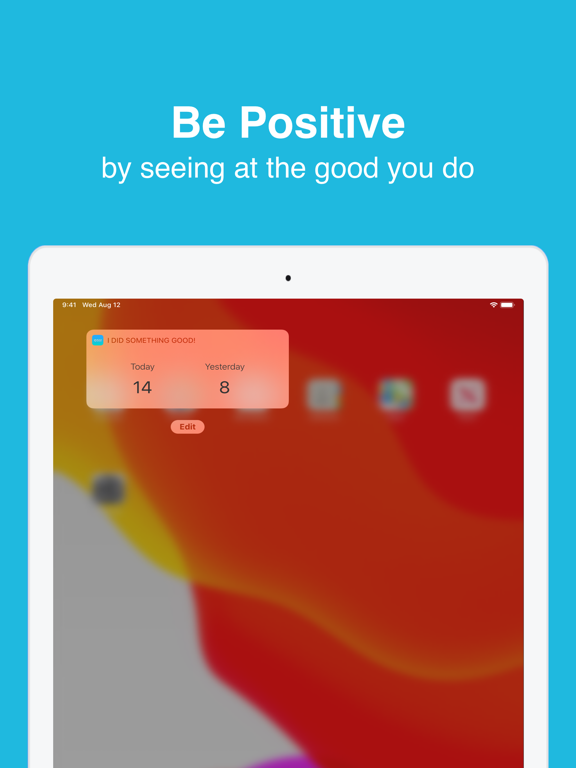 IDSG! I Did Something Good! iPad screenshot 3 - Lifestyle app