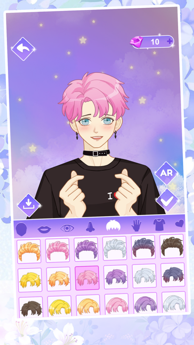 Boyfriend Avatar Maker Anime Screenshot