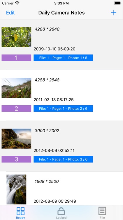 Daily Camera Notes Pro screenshot-4