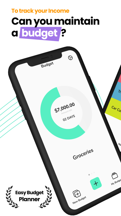 Screenshot 1 of Expenzy - Budget and Expenses App