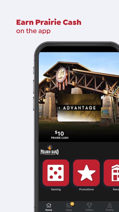 Prairie Band Casino & Resort Screenshot
