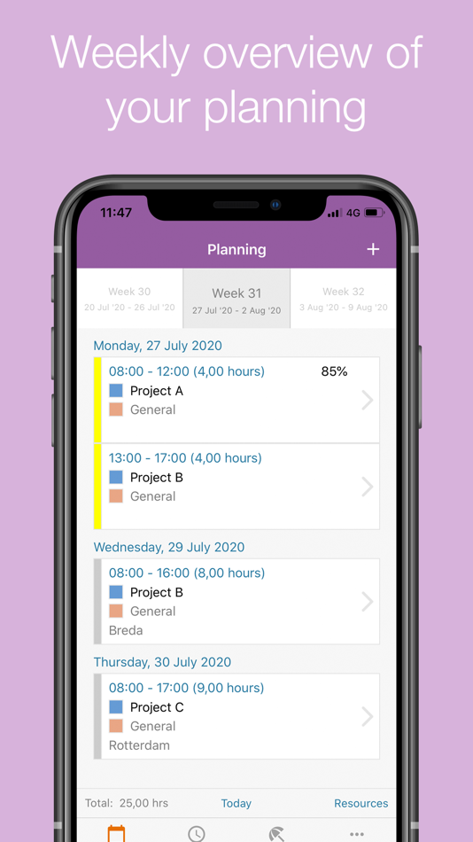 #5. Timewax Planning & Time sheet (iOS) بواسطة: Timewax B.V.