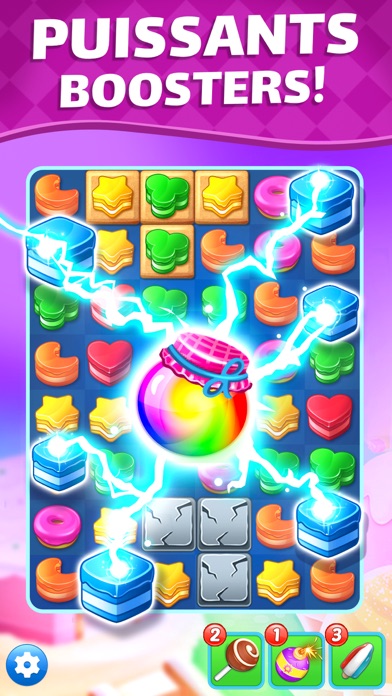 Screenshot #2 pour Cake Blast: Jeux de Match 3