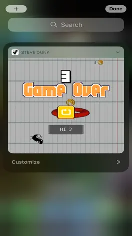 Game screenshot Steve Dunk - Widget Game hack