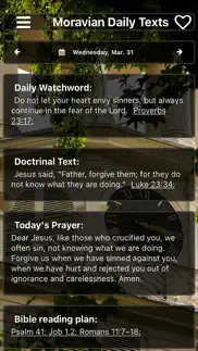 moravian daily texts 2024 iphone screenshot 1