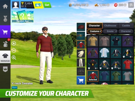 Golf King - World Tour iPad app afbeelding 5