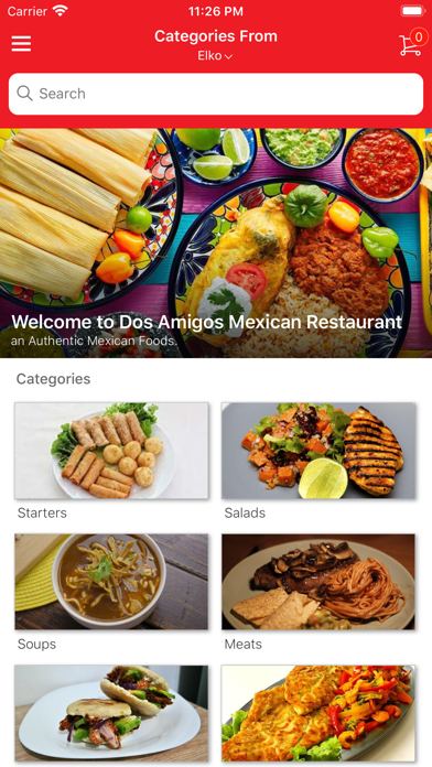 Dos Amigos Restaurant Screenshot