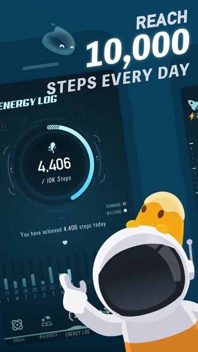 Screenshot #2 pour Walkr - Gamified Fitness Walk