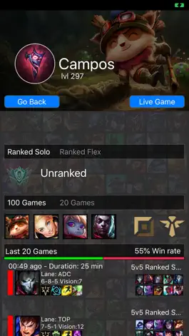 Game screenshot LoL Info - bcsystem hack