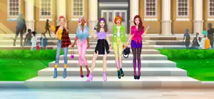 College Girls Dress Up Games screenshot #7 for iPhone