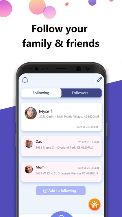 Guardfind - Family & Friends