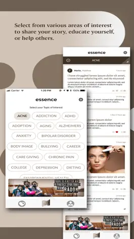 Game screenshot Essence - The Social Wellness hack