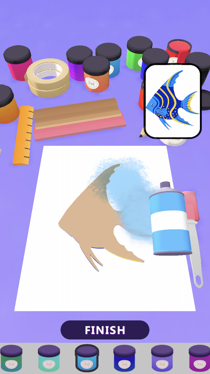 Silk Screen Coloring