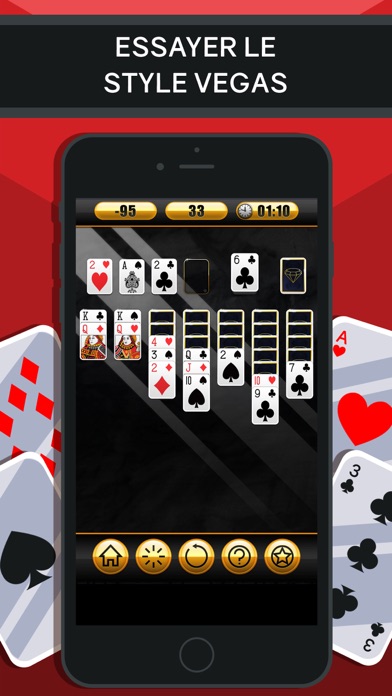 Screenshot #2 pour Solitaire - Le Jeu de Cartes