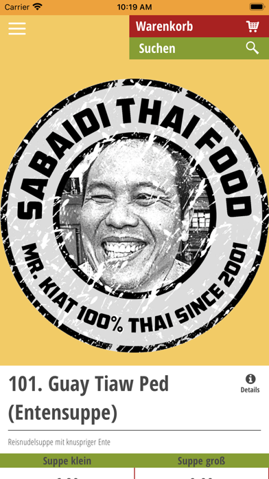 Sabaidi Thai Food Screenshot