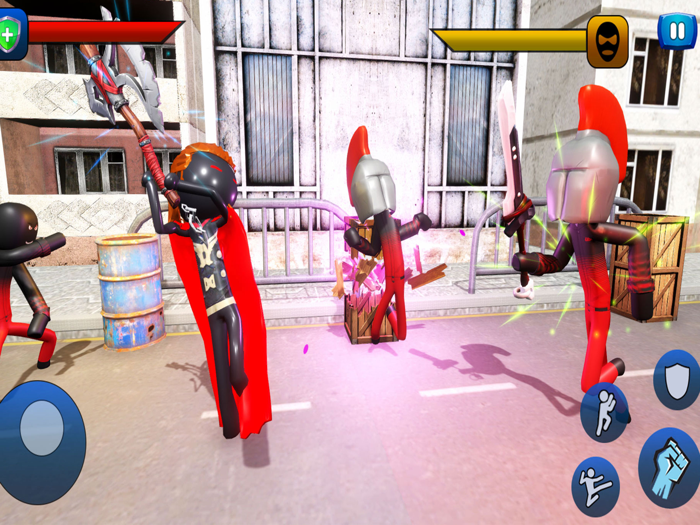 Stickman Fighting Shadow Ninja