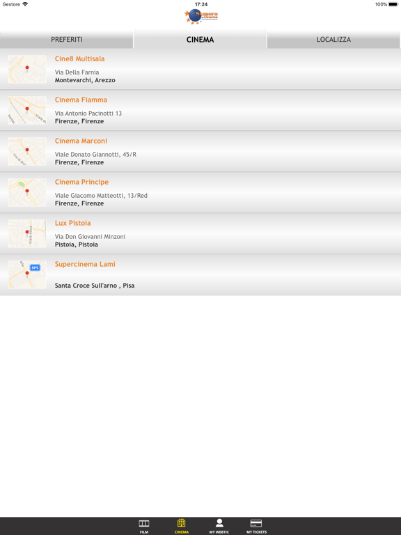 Screenshot #4 pour Webtic Stasera al Cinema