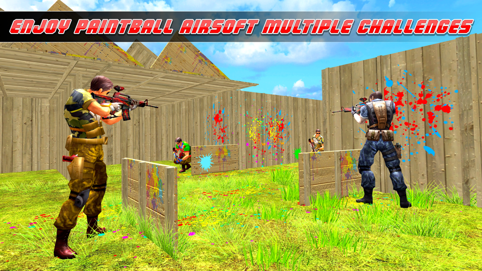 Paintball Combat Arena Shooter - 1.0.1 - (iOS)