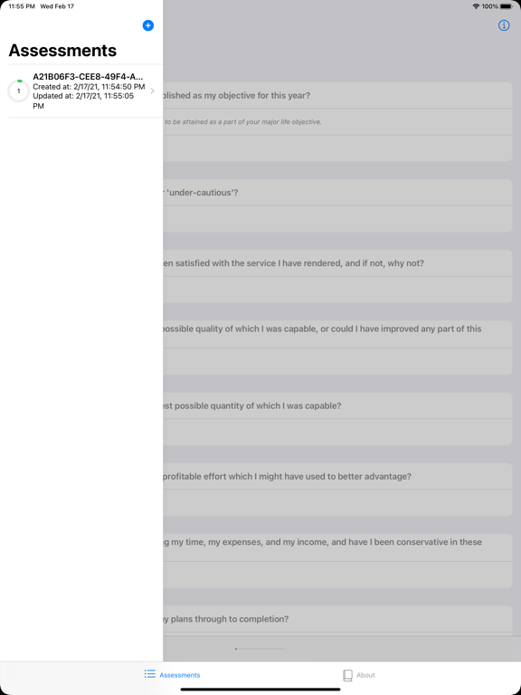 Screenshot #4 pour Self Analysis
