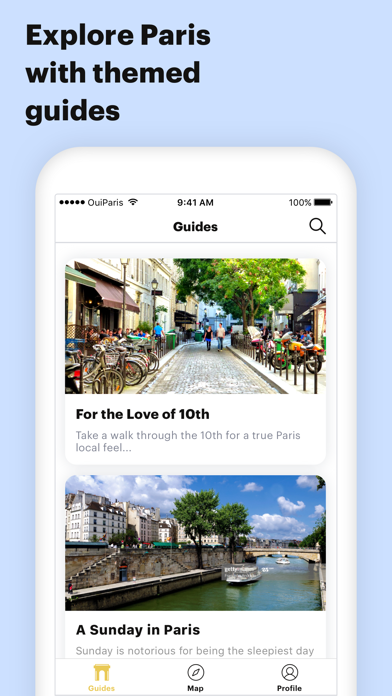 Oui Paris: City Travel Guide Screenshot