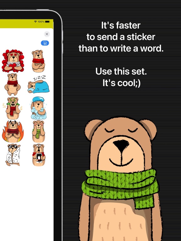Screenshot #6 pour Bear Oliver - stickers 2025