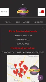 How to cancel & delete pizza pronto marmande 4