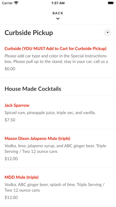 Mason Dixon Distillery Screenshot