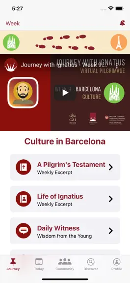 Game screenshot Journey With Ignatius apk