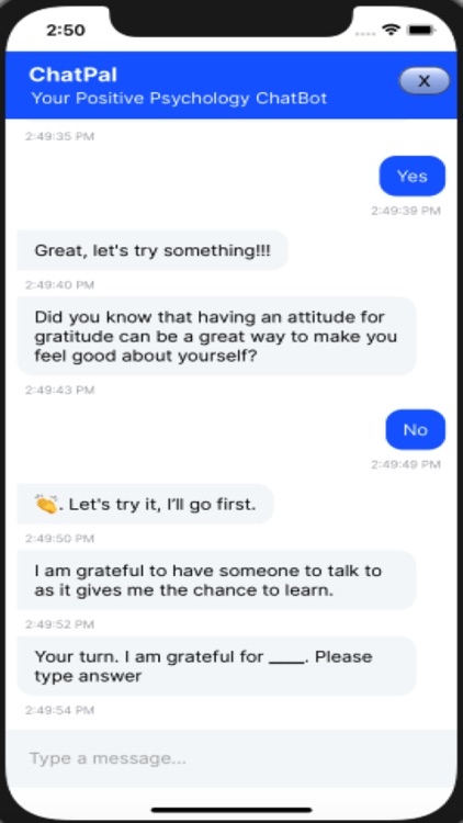 ChatPal: Psychology ChatBot