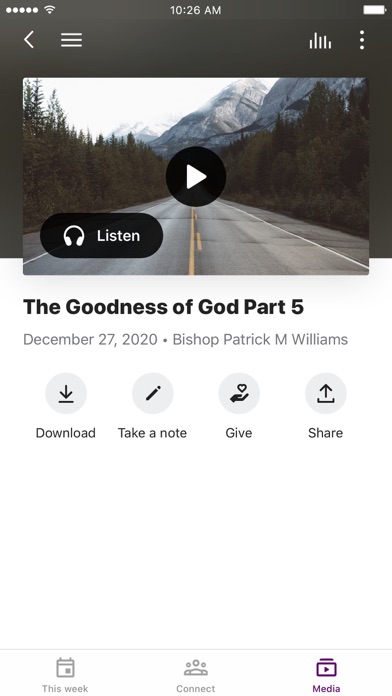 Main Street Church of God Inc Screenshot
