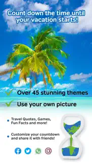 vacation countdown app iphone screenshot 2