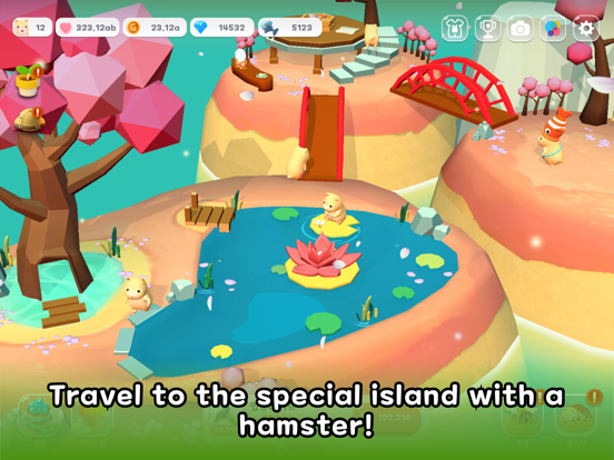 Hamster Village iPad app afbeelding 2