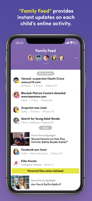 ‎Net Nanny Parental Control App Screenshot