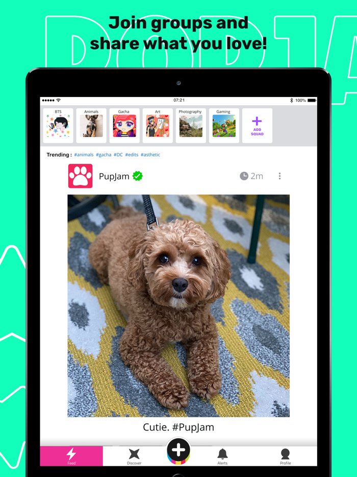 PopJam Art, Games, Friends