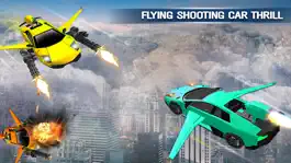 Game screenshot Car Shooting Flying Battle Sim apk