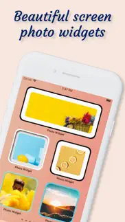 photo widget - screen album iphone screenshot 1