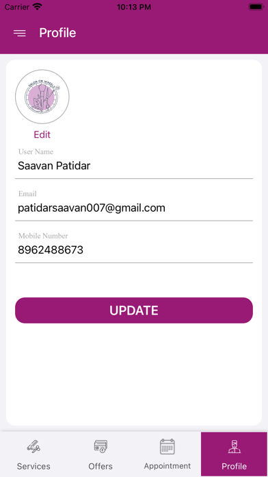 Salon On Wheels Screenshot