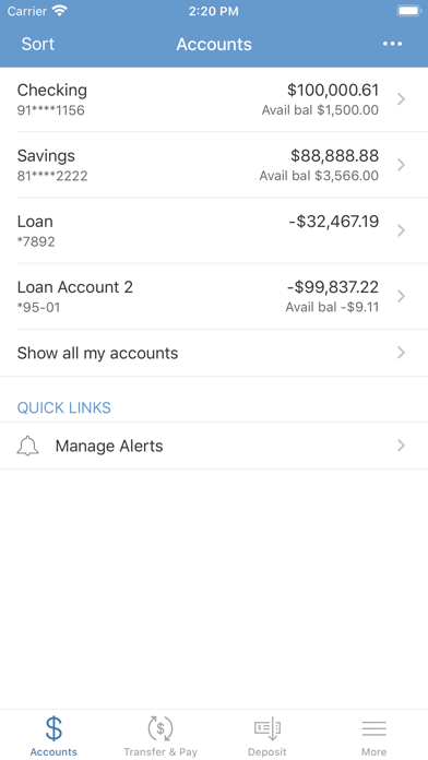 FirsTier Bank Mobile Screenshot