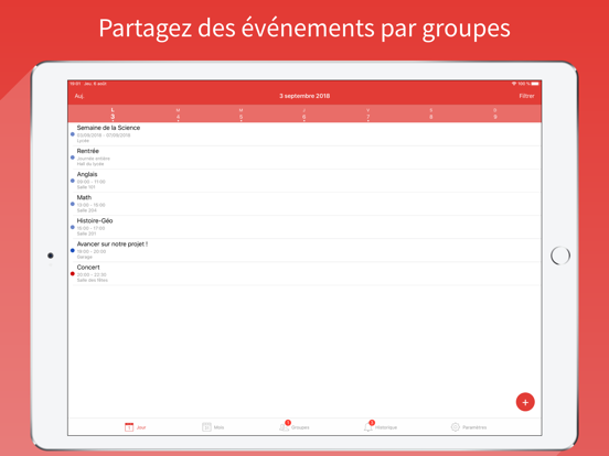 Screenshot #4 pour HiCal - Agenda collaboratif
