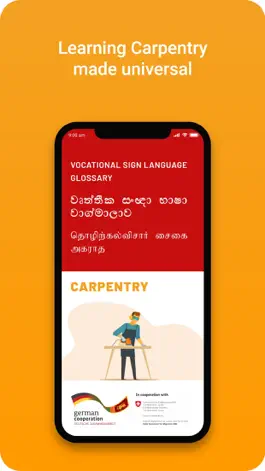 Game screenshot Sign Language App-Carpentry mod apk
