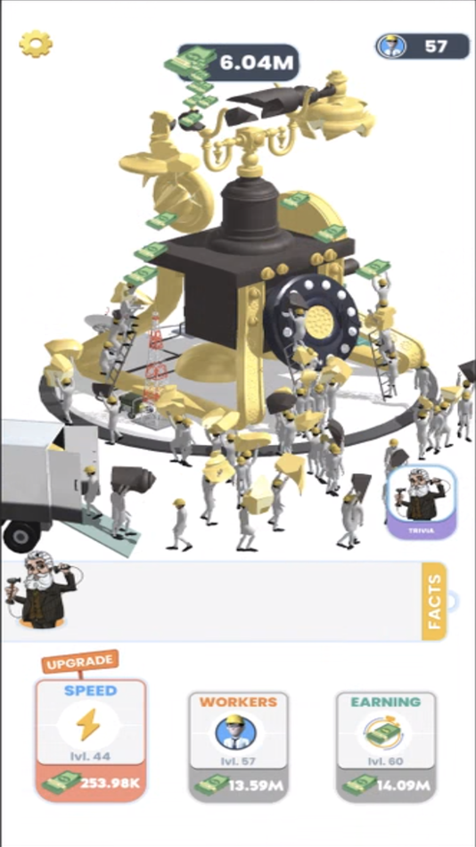 #2. Idle Inventions (iOS) Podle: funcell Games Pvt Ltd