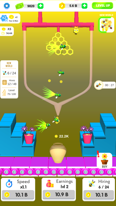Idle Honey Money Screenshot