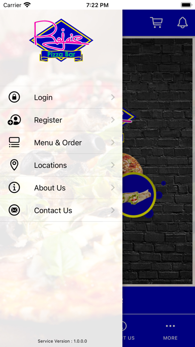 Rajas Pizza Bar Glasgow Screenshot